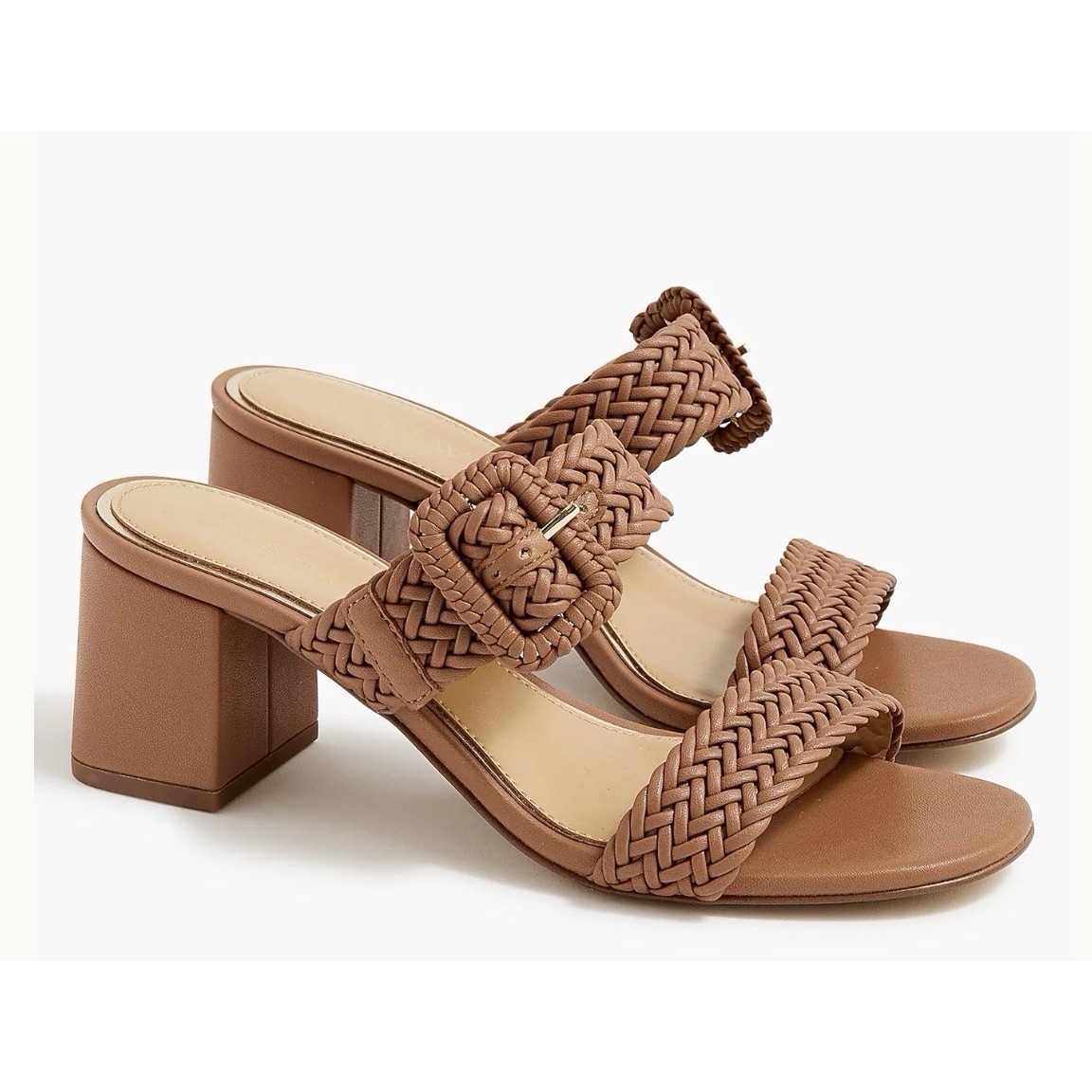 J.Crew Women's Braided Mules Shoes Sandals 11 Casual Career Party Boho Summer